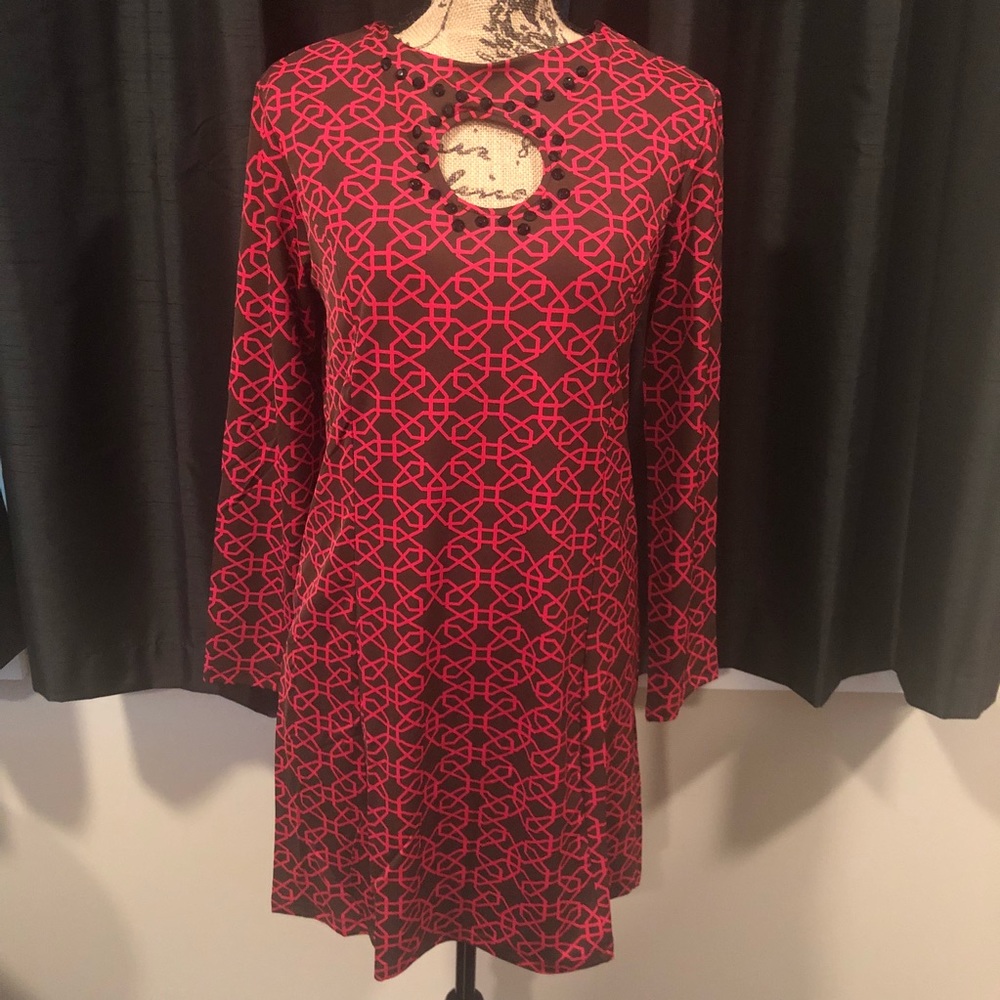 Ginger Dress - Octagon Geo Print
